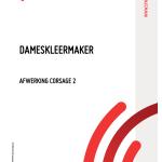 Dameskleermaker - Afwerking corsage 2