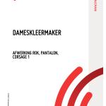 Dameskleermaker - Afwerking rok, pantalon, corsage 1