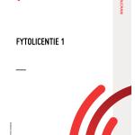 Fytolicentie 1