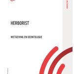 Herborist - Wetgeving en deontologie