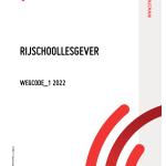 Rijschoollesgever - Wegcode