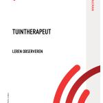 Tuintherapeut - Leren observeren