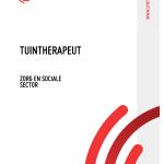 Tuintherapeut - Zorg en sociale sector